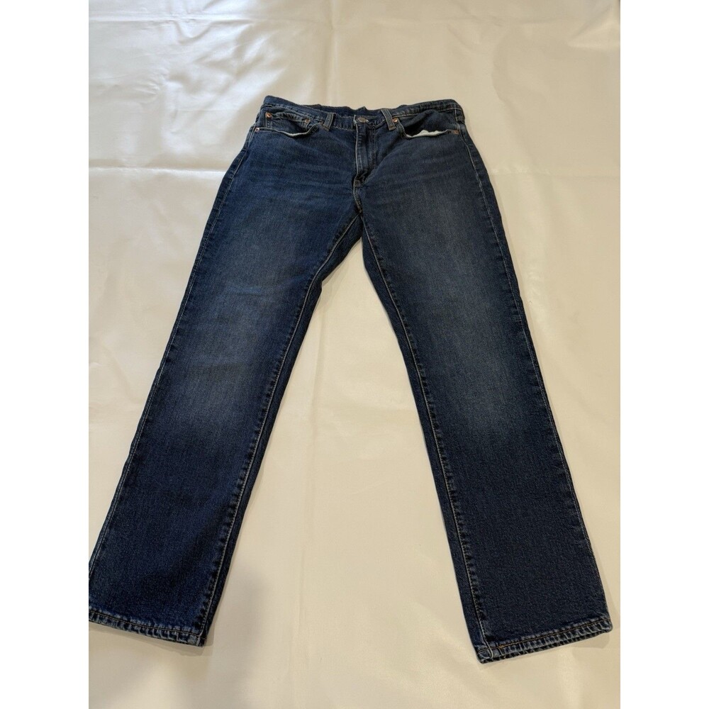 Levi's 511 Jeans Mens Size 34x30 Medium Blue Wash Denim Straight Leg Stretch